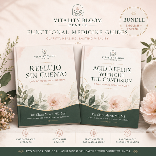 Acid Reflux Without the Confusion — English + Spanish Bundle